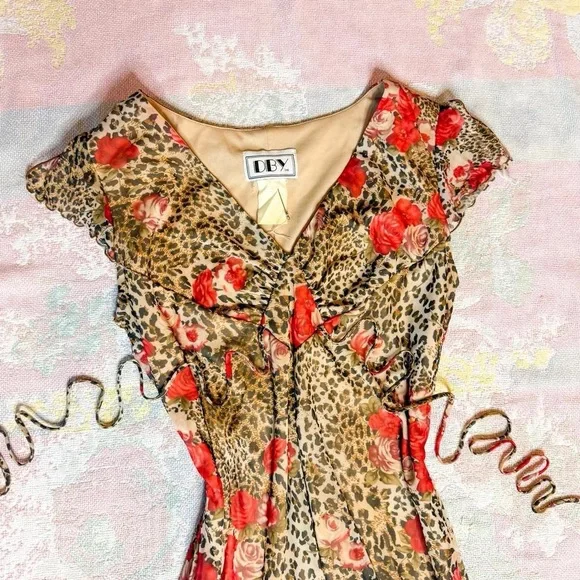 DBY Vintage Dress Size M/L - Picture 2 of 5